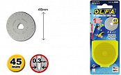 Náhradní kulatá řezací čepel 45 mm pro OLFA - 10ks