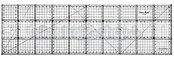 Rastrové pravítko pro patchwork 15x50 cm (Pravítka)