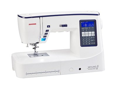 Šicí stroj JANOME SKYLINE S6 AE velikosti XL