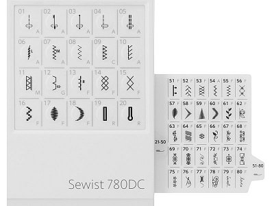 JANOME SEWIST 780DC