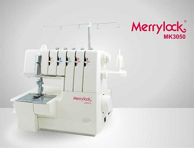 Overlock + Coverlock Merrylock MK3050CL + sada 6 patek zdarma