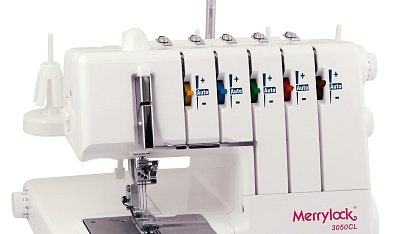 Overlock + Coverlock Merrylock MK3050CL + sada 6 patek zdarma