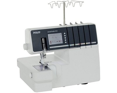 Overlock-Coverlock Pfaff 4.0 + stolek za 1500 Kč zdarma