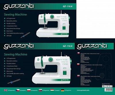 ŠICÍ STROJ GUZZANTI  GZ 110A
