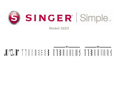 Singer Simple 3223 YELLOW