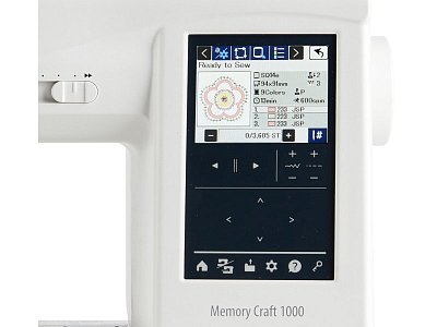 JANOME MC1000 Šicí, quiltovací a vyšívací stroj