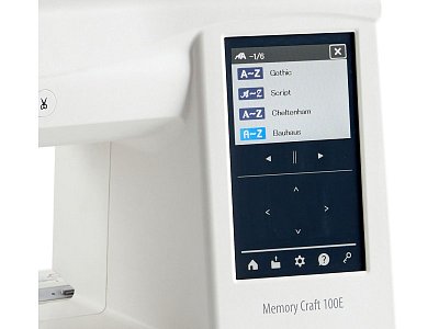 Janome MC100E Vyšívací stroj 