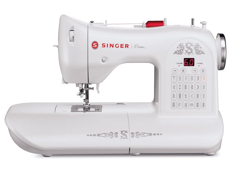 SINGER Organizer Piccoli Accessori Da Cucito - Set Da 3 Contenitori Impilabili Con Doppi Scomparti Trasparenti