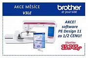 Vyšívací stroj Brother V3 LE  + PE Design 11 za zvýhodněnou cenu!